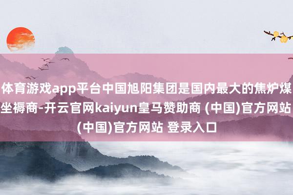 体育游戏app平台中国旭阳集团是国内最大的焦炉煤气制甲醇坐褥商-开云官网kaiyun皇马赞助商 (中国)官方网站 登录入口