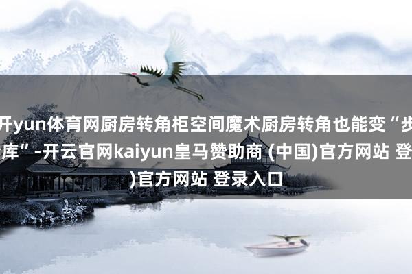 开yun体育网厨房转角柜空间魔术厨房转角也能变“步入式仓库”-开云官网kaiyun皇马赞助商 (中国)官方网站 登录入口